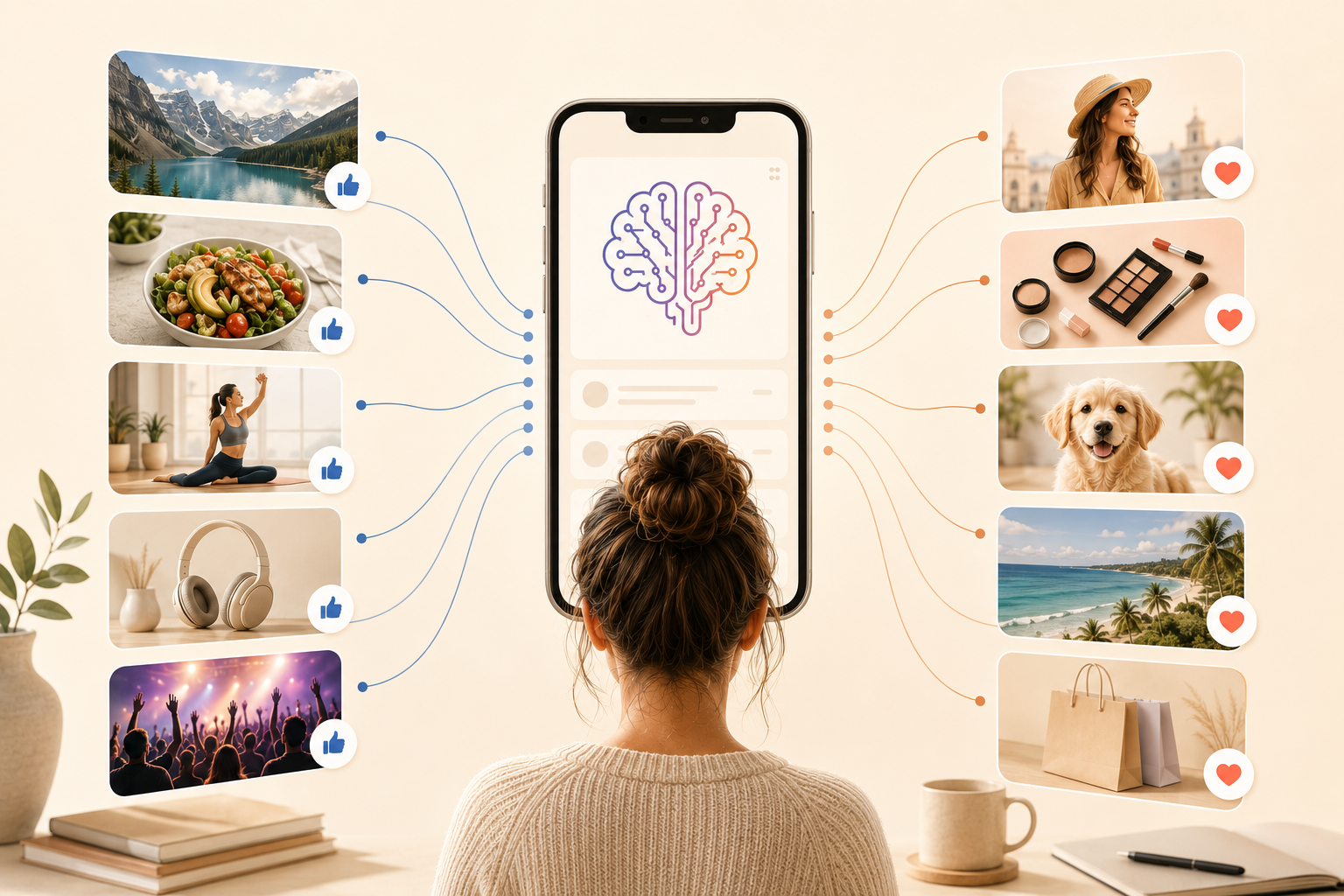 Algorithms personalizing the content people see online
