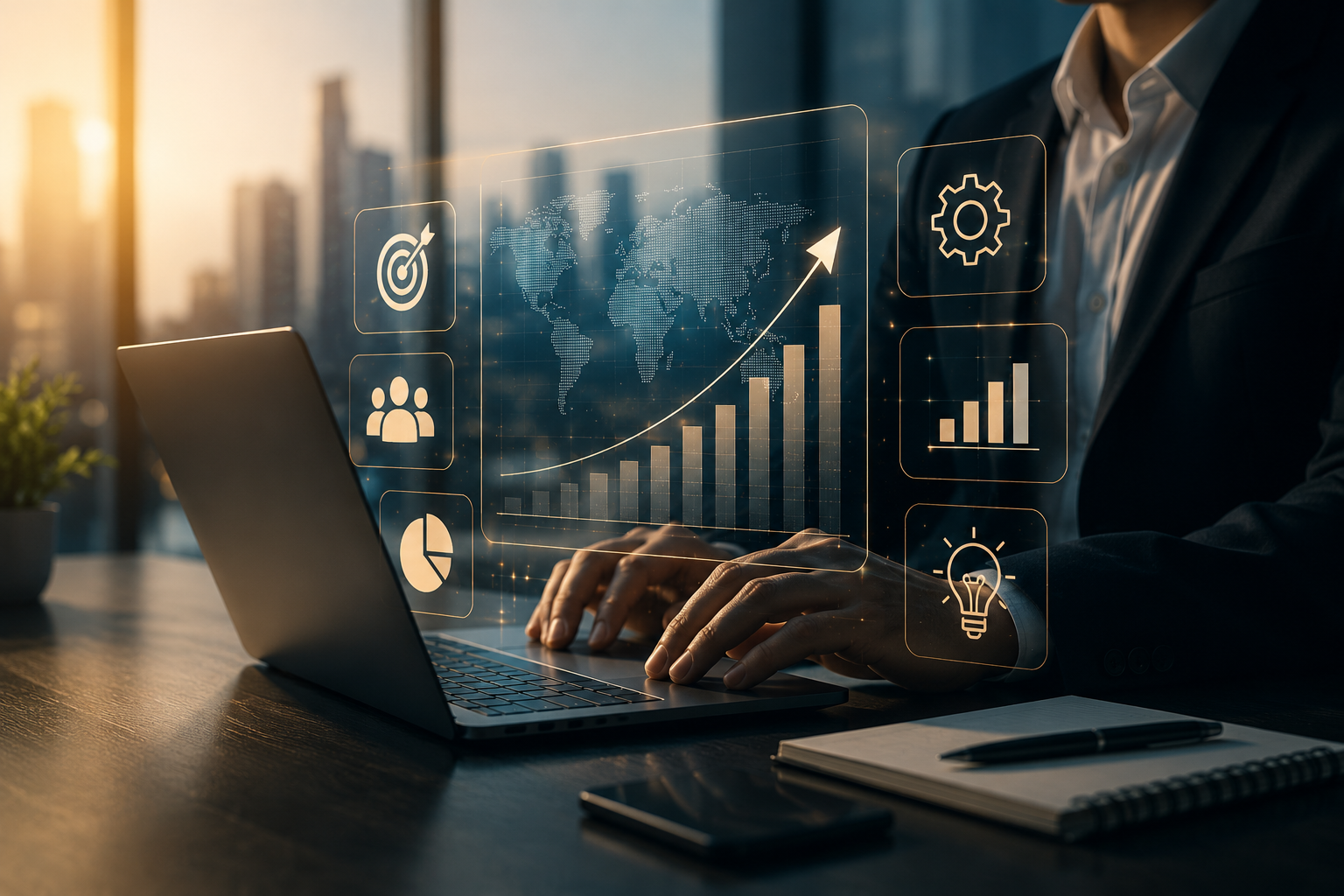 Modern business moving toward digital technology